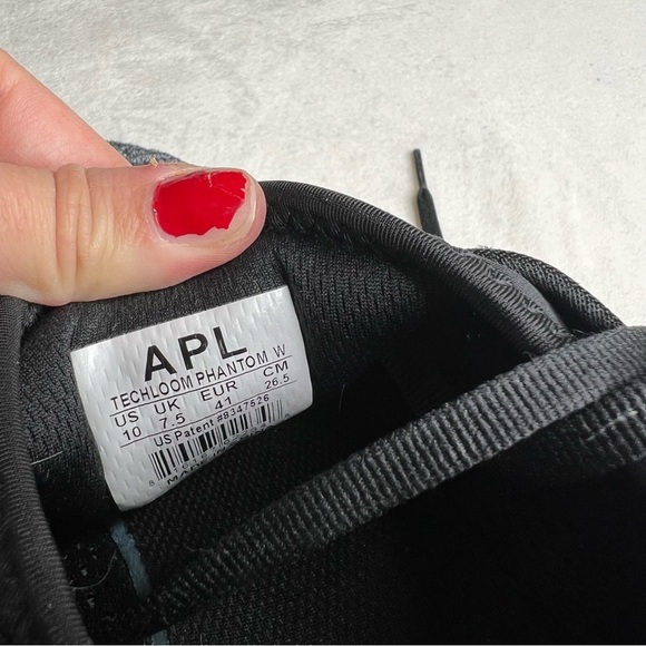 APL Black & White & Melange Techloom Phantom Sneaker - Picture 4 of 11
